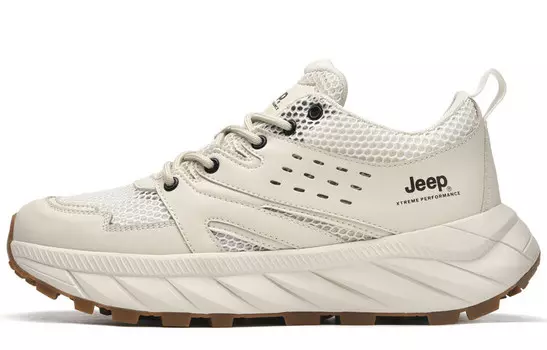 Кроссовки Jeep Lifestyle Shoes Unisex Low-top Beige, цвет Sand