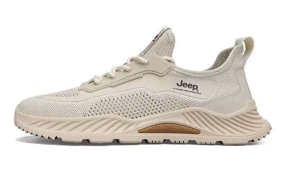 Кроссовки Jeep Lifestyle Shoes Unisex Low-top Sand, цвет Sand