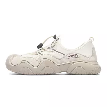 Кроссовки Jeep Lifestyle Shoes Unisex Low-top Sand, цвет Sand
