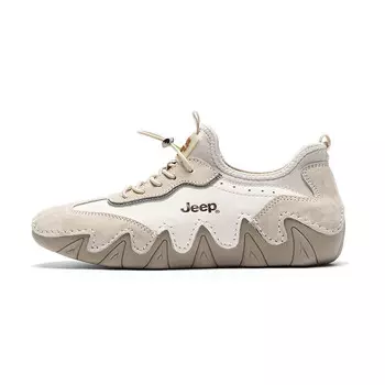 Кроссовки Jeep Lifestyle Shoes Women's Low-top White, белый/серый