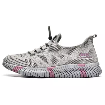 Кроссовки Jeep Lifestyle Shoes Women's Low-top Gray, светло-серый