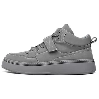Кроссовки Jeep Skateboarding Shoes Men High-top, коричневый