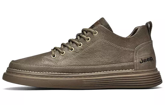 Кроссовки Jeep Skateboarding Shoes Men Low-top, черный