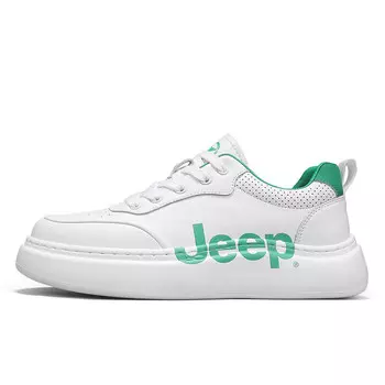 Кроссовки Jeep Skateboarding Shoes Men Low-top, зеленый