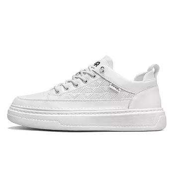 Кроссовки Jeep Skateboarding Shoes Men Low-top, белый
