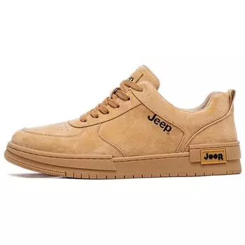 Кроссовки Jeep Skateboarding Shoes Men Low-top, цвет Sand