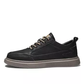 Кроссовки Jeep Skateboarding Shoes Men Low-top, черный