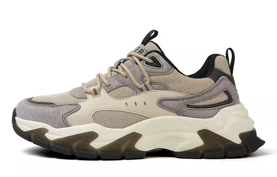 Кроссовки JEEP SPIRIT Casual Men Low-Top, светло-песчаный/серый