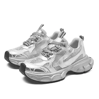 Кроссовки JEEP SPIRIT Chunky Sneakers Women's Low-top, розовый