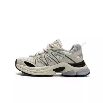 Кроссовки JEEP SPIRIT Chunky Sneakers Women's Low-top, цвет Light Coffee