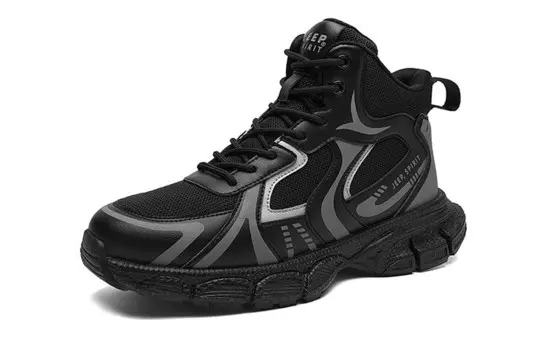 Кроссовки JEEP SPIRIT Lifestyle Shoes Men High-top, черный