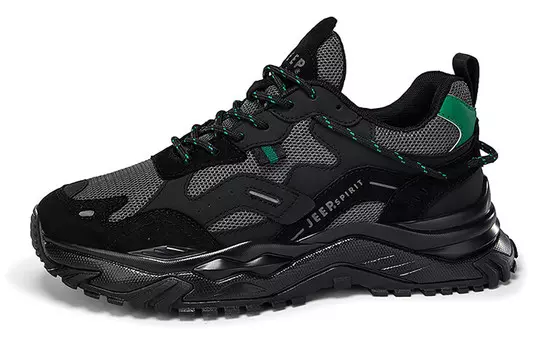 Кроссовки JEEP SPIRIT Lifestyle Shoes Men Low-top, черный