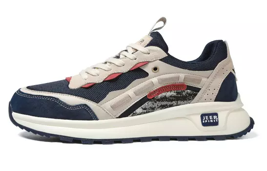 Кроссовки JEEP SPIRIT Lifestyle Shoes Men Low-top, синий