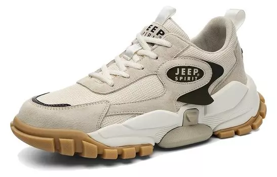 Кроссовки JEEP SPIRIT Lifestyle Shoes Unisex Low-top, цвет Apricot