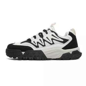 Кроссовки JEEP SPIRIT Skateboarding Shoes Men Low-top Suffleboard White, белый