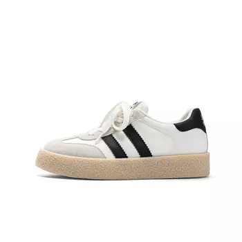 Кроссовки JEEP SPIRIT Skateboarding Shoes Women's Low-top, черный