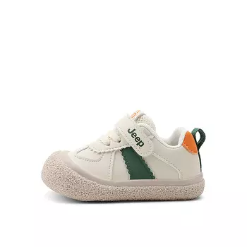 Кроссовки Jeep Toddler Shoes TD Low-top Beige/Green, зеленый