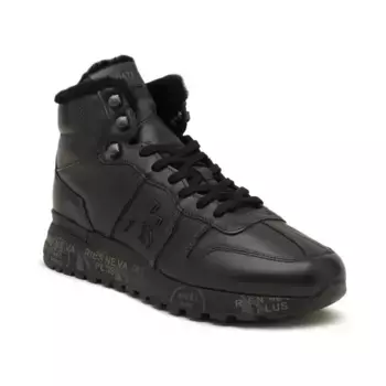 Кроссовки Jeff с добавлением кожи Premiata, черный