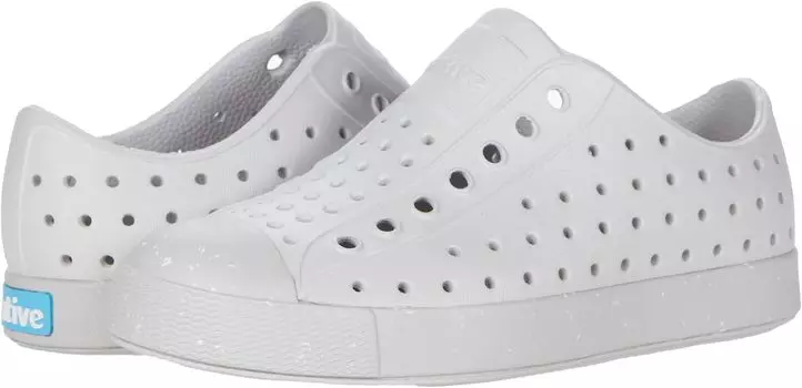 Кроссовки Jefferson Bloom Native Shoes Kids, цвет Mist Grey/Mist Grey/Shell Speckles