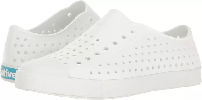 Кроссовки Jefferson Slip-on Sneakers Native Shoes Kids, цвет Shell White/Shell White