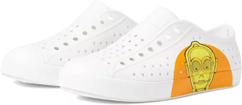 Кроссовки Jefferson Star Wars Block Native Shoes Kids, цвет Shell White/Shell White/Droids BFF
