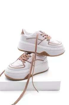 Кроссовки - Экрю - Плоские Marjin