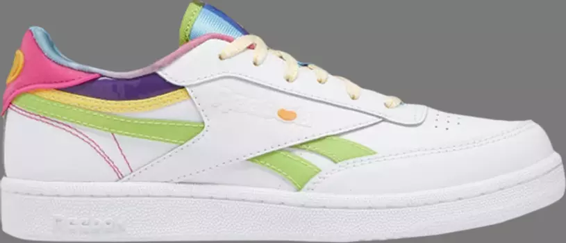 Кроссовки jelly belly x club c revenge big kid 'flavor mix' Reebok, белый