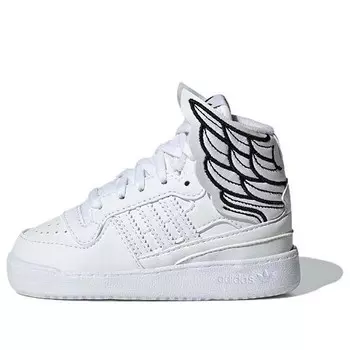 Кроссовки jeremy scott x wings 4.0 i 'cloud white' Adidas, белый