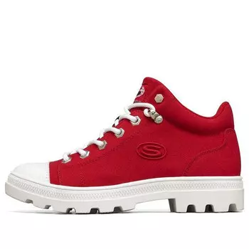 Кроссовки jeremy ville x roadies high-top canvas shoes red/white Skechers, красный
