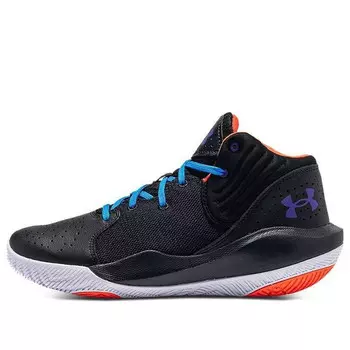 Кроссовки jet 21 'black blue orange' Under Armour, черный