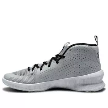 Кроссовки jet basketball shoes gray Under Armour, серый