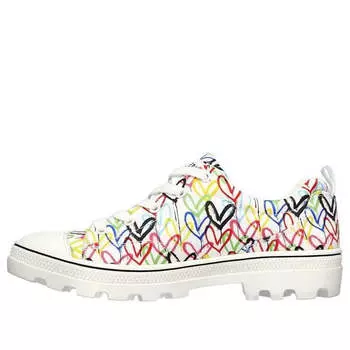 Кроссовки jgoldcrown x roadies - hashtag love 'white' Skechers, белый