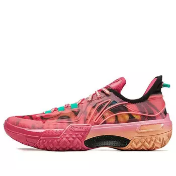Кроссовки jie ao low Li-Ning, розовый
