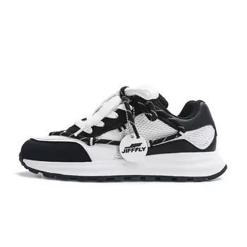 Кроссовки Jifffly Lifestyle Shoes Unisex Low-top, белый/черный