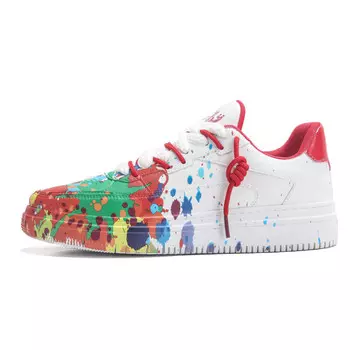 Кроссовки Jifffly Skateboarding Shoes Unisex Low-top Multicolor, цвет Multicolor