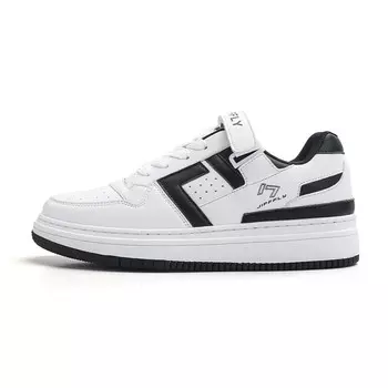 Кроссовки Jifffly Skateboarding Shoes Unisex Low-top, белый/синий