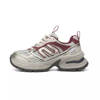 Кроссовки Jin Baichuan Chunky Sneakers Women's Mid-top, серебряный