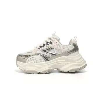 Кроссовки Jin Baichuan Chunky Sneakers Women's Mid-top, цвет Apricot