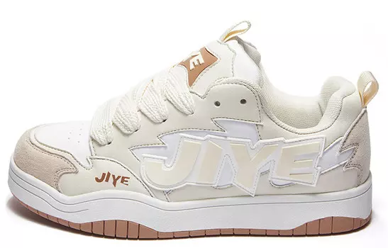 Кроссовки JIYE set also Skateboarding Shoes Unisex Low-top, розовый