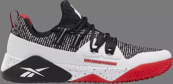 Кроссовки jj 3 'black rebel red' Reebok, черный