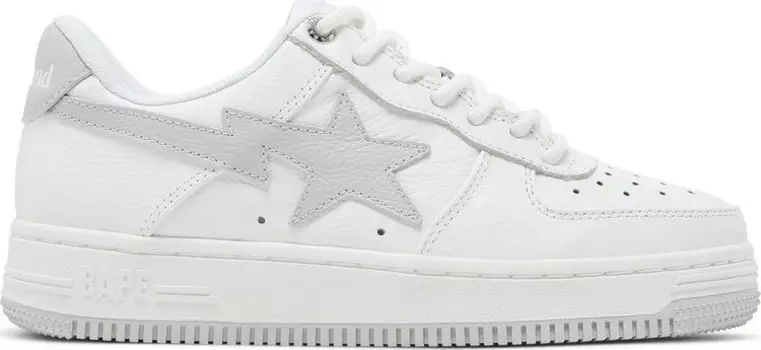 Кроссовки JJJJound x Wmns Bapesta White, белый