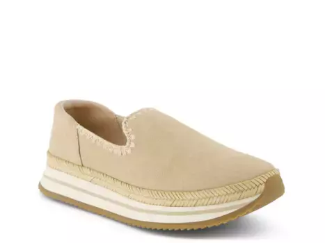 Кроссовки Jocelyn Platform Slip-On Sneaker Toms, бежевый