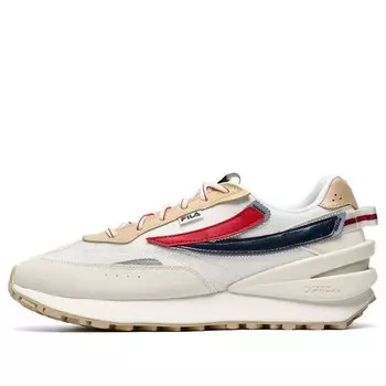 Кроссовки jogger 3 sneakers 'beige white red' Fila, бежевый