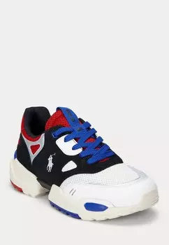 Кроссовки JOGGER LEATHER & MESH SNEAKER Polo Ralph Lauren, мультиколор