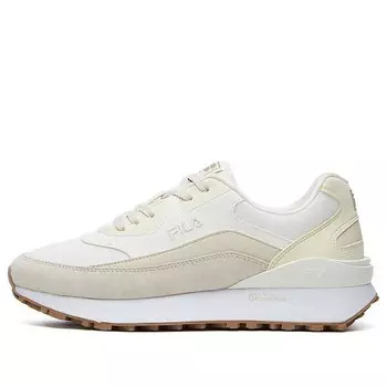 Кроссовки jogger low-top white Fila, белый