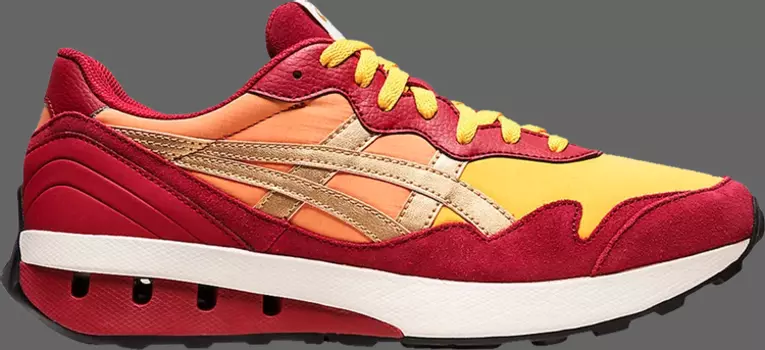 Кроссовки jogger x81 'honey burgundy' Asics, красный