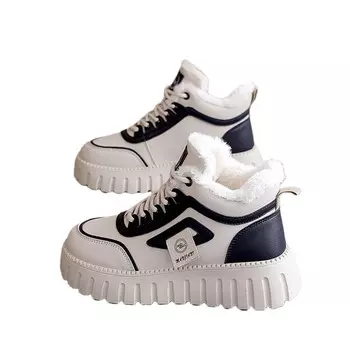 Кроссовки JOHLIN DREAM Skateboarding Shoes Women's High-top, черный