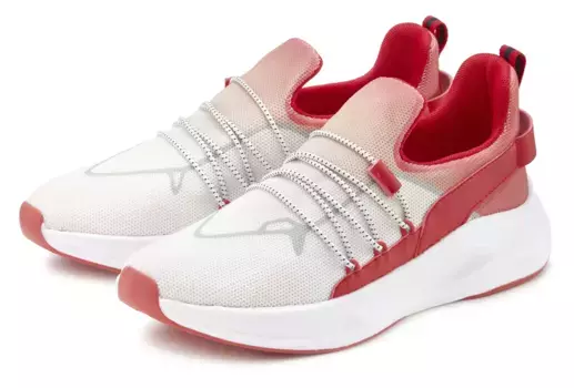 Кроссовки John Devin, туфли на шнуровке, повседневная обувь с модным ВЕГАНСКИМ цветовым градиентом, белый