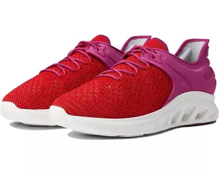 Кроссовки Johnston & Murphy Activate Knit U Throat, цвет Red Knit/Magenta Nylon