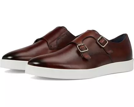 Кроссовки Johnston & Murphy Collection Bolivar Monk Strap, цвет Brown Italian Calfskin